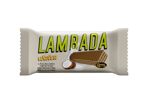 Lambada wafer biscuit Filled with  cream coconut