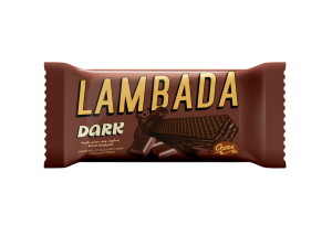 Lambada Dark wafer biscuit Filled Dark Chocolate cream 