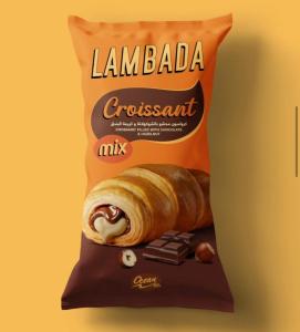Lambada croissant mix filled with chocolate and hazelnut cream